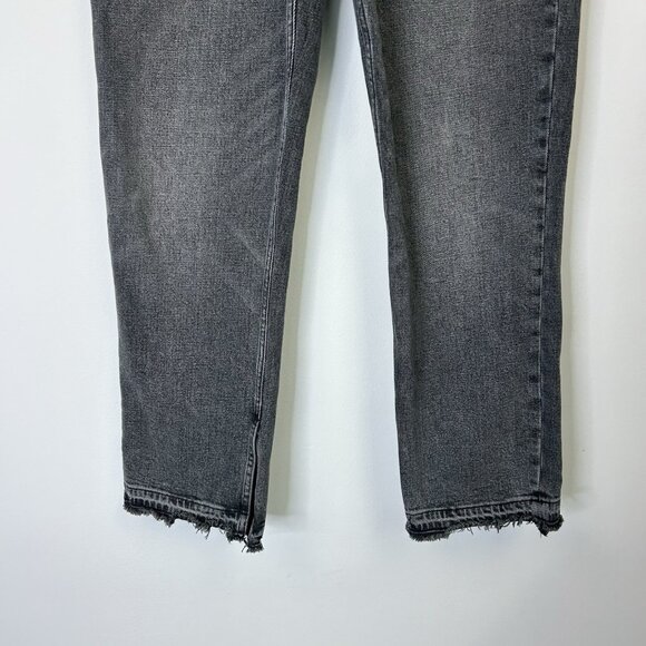 Abercrombie Fitch Ankle Straight Ultra High Rise Jeans Womens Size 28 Curve Love - Picture 5 of 9